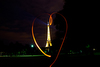 Lightpainting au champs de Mars